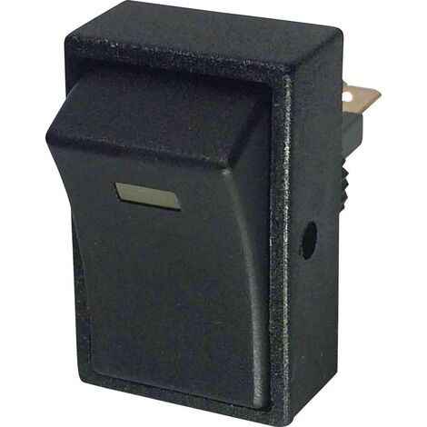 Interrupteur à bascule pour l'automobile TRU COMPONENTS TC-R13-207L-SQ YELLOW 12V/DC 1587814 12 V/DC (1/5)