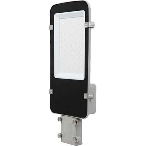 Armatura Lampione Stradale LED Chip Samsung 100W Colore Grigio 6400K IP65 SKU 21530 V-TAC PRO VT-100ST