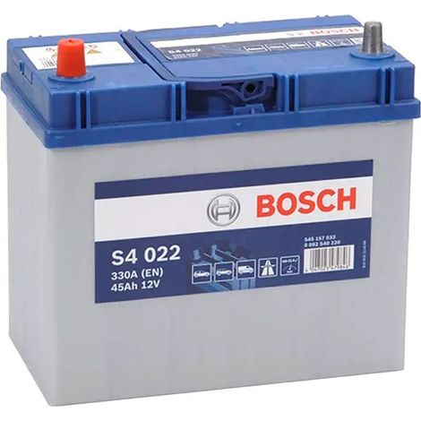 Bosch S4022 Batería de Coche 45Ah 330A EN