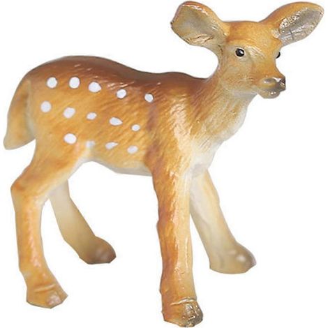 Niedliche Rehkitz-Figuren, Mini-Statuen, Spielzeug aus Kunstharz, Hirschornament, Feengarten-Miniaturen
