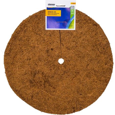 Disques de paillage Stocker 45 cm 3 unités coco naturel (1/2)
