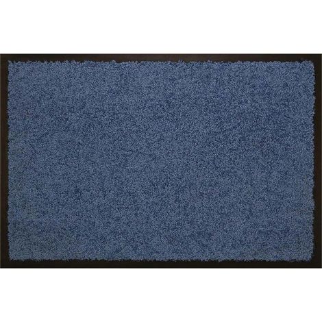 IDMAT - Tapis queyras 60x80 cm bleu (1/3)