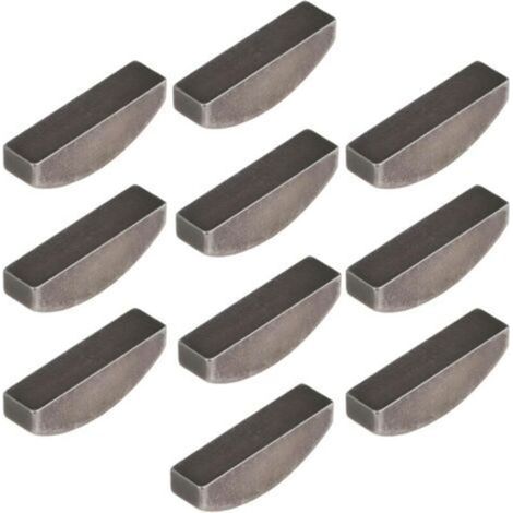 10 Clavettes de Volant Moteur pour Tondeuse à Gazon 14 340 01-S 1434001-S Compatible avec KOHLER XT675 XT775 4x5,5x17 Mm (1/5)