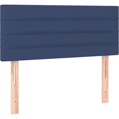 Maison Exclusive - Tête de lit Bleu 90x5x78/88 cm Tissu