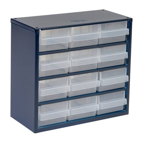 raaco 612-02 Kleinteilemagazin (B x H x T) 306 x 283 x 150 mm Anzahl Fächer: 12 Inhalt 1 St. (1/3)