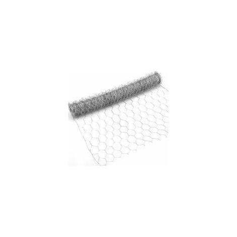 Grillage à poule en métal galvanisé hexagonal 0,35 x 4 m – Maille légère 25 x 15 mm – Pour enclos et supports de jardinage (1/5)