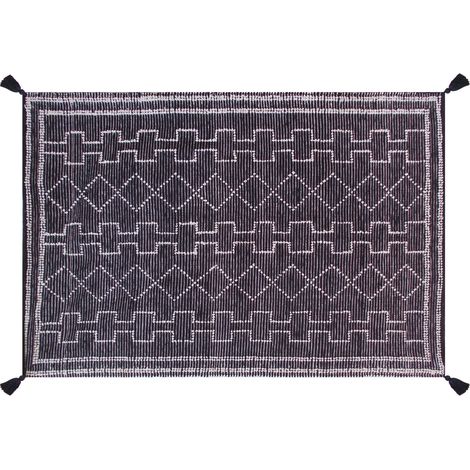 VIVARAISE - Tapis ethnique Gimie en polyester recyclé 120 x 180 cm (1/4)