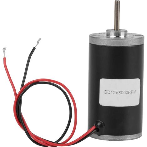 Moteur à Aimant Permanent Vitesse Rapide CW CCW pour Projets Industriels et DIY 31ZY 3500-8000 tr/min (12V/8000rpm) (1/5)