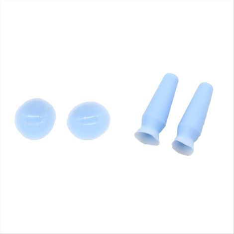 Protection oculaire en silicone, coussinet de paupière avec fil intégré, double protection de paupière, prothèse oculaire à ventouse B (1/5)
