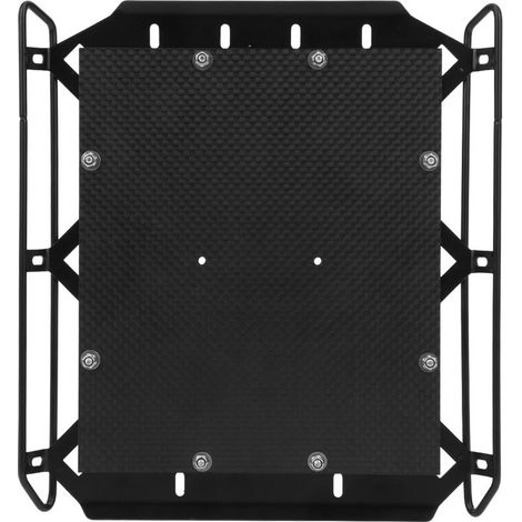 Porte-bagages de toit en métal noir, accessoire pour voiture RC Crawler TRX6 G63 1/10