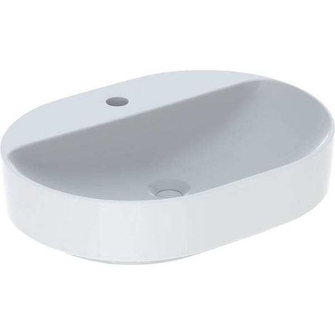 Geberit VariForm Aufsatzwaschtisch elliptisch, 600x450mm, mit (1/5)