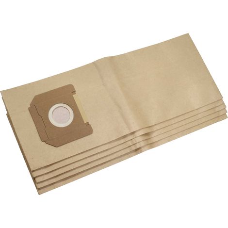 vhbw 5x Bolsa reemplaza Kärcher 6.904-210.0 para aspiradora - papel marrón