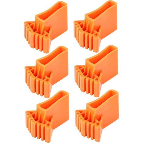 6pièces Tapis Dérapant Pliables pour Échelle Protections Polyvalentes Plastique pour Maison Bureau (1/5)