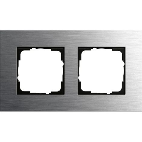 Gira Marco embellecedor 2f Gira Esprit Edelstahl [0212219], 0212 219