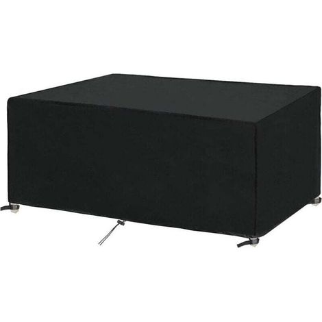 Housse salon de jardin 180x100x75 cm – Imperméable en tissu Oxford – Anti-UV, antigel, coupe-vent – Compatible avec tous types de mobilier (1/5)
