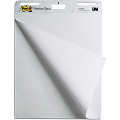 Flipchartblock ® Meeting Chart 63,5 x 77,5 cm (B x H) blanko 90g/m² 30 Bl. (1/5)