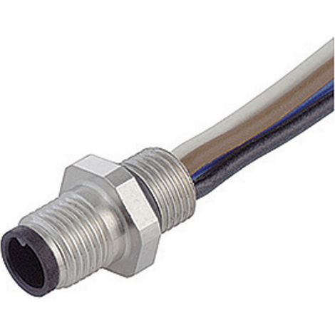 binder 09-3111-00-04 Sensor-/Aktor-Einbausteckverbinder M5 Stecker, Einbau Polzahl Sensoren: 4 1 St