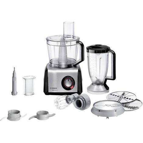 Bosch MC812M814 MultiTalent 8 Robot da cucina 1250 W 3,9 L colore Nero Acciaio inox Trasparente (1/2)