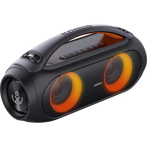 XDOBO Vibe Plus Portable Wireless Speaker with BT5.0 Technology IPX5 Waterproof 80W Speakers TWS Series Stereo Scene HiFi Sound AUX USB Flash Drive Long Playtime Portable Perfect for Party (1/5)