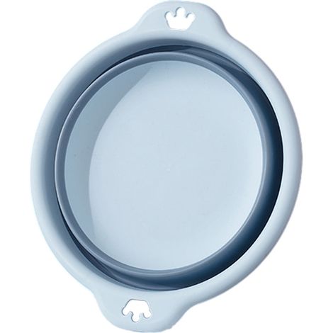 Bac à Laver Pliable - 32 x 32 x 9 cm - En Plastique - Pour Camping, Cuisine, Salle De Bain, Randonnée - 1 Pièce (1/5)
