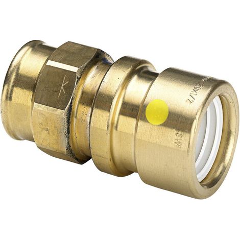 Viega Geopress Übergangsstück mit SC-Contur 9612G d. 40mm x Rp 1 1/4", Rotguss (1/2)