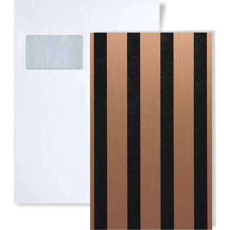 1 SAMPLE PIECE S-30708 WallFace Copper brushed ARAcoustic Wall Panels Collection  Wall panel SAMPLE in DIN A5 size