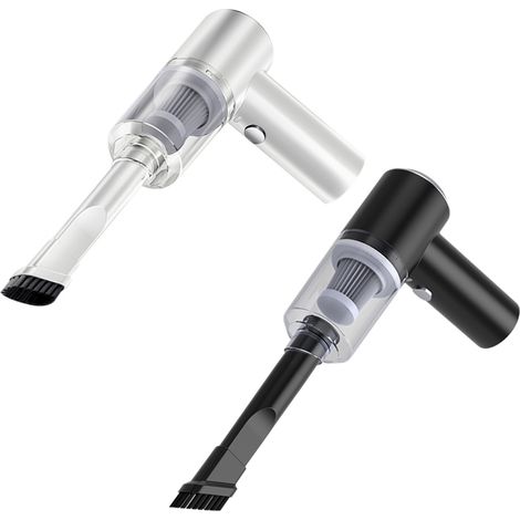 Mini Aspirateur Voiture Portable à Mains, Souffleur pour Intérieur Auto, Léger et Robuste, Aspiration Sec et Humide (1/5)