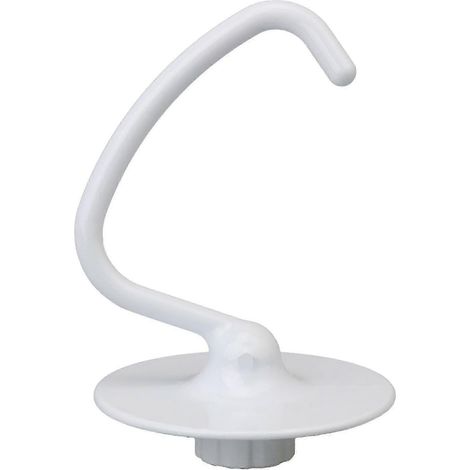 Crochet pétrisseur de rechange en acier inoxydable pour robot pâtissier KitchenAid K45DH, compatible avec les accessoires pour robot pâtissier KSM45/65. (1/3)