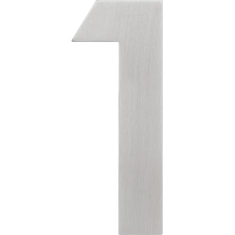 Alpertec Hausnummer 1 Edelstahl Hausnummern Hausnummerschild
