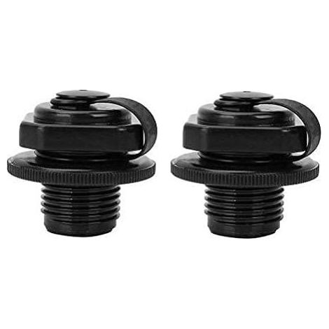 Set of 2 threaded valve caps – 22 mm – Ideal for kayaks, inflatable boats, air mattresses, fishing boats, canoes, boats (1/5)