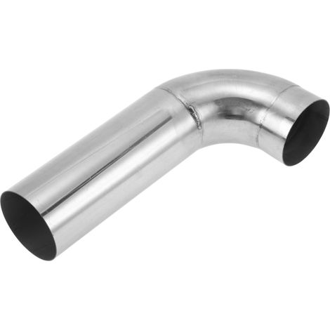 Coude Coudé À Mandrin Argent 1pc Pour Tube D'Échappement (1/5)