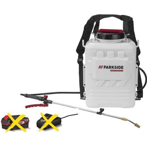Pulvérisateur - PARKSIDE - PRDSP 20-Li B2 - Rechargeable sans fil - 16 L - Pression réglable 2-6 bar (1/4)