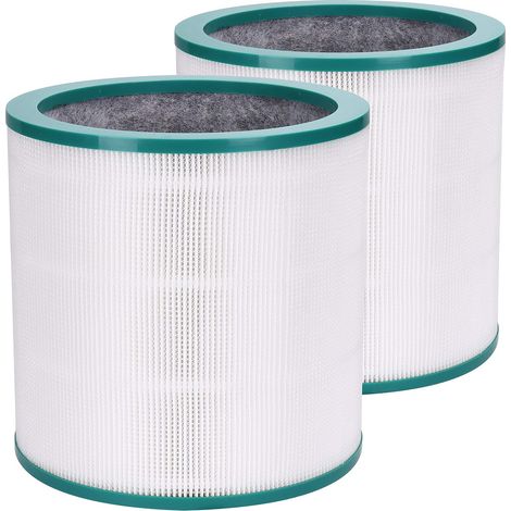 Ersatz-Luftreinigerfilter, passend für Dyson Tower Purifier Pure Cool Link TP00, TP01, TP02, TP03, BP01, Alternative zu 968126-03 (2er-Pack) (1/2)