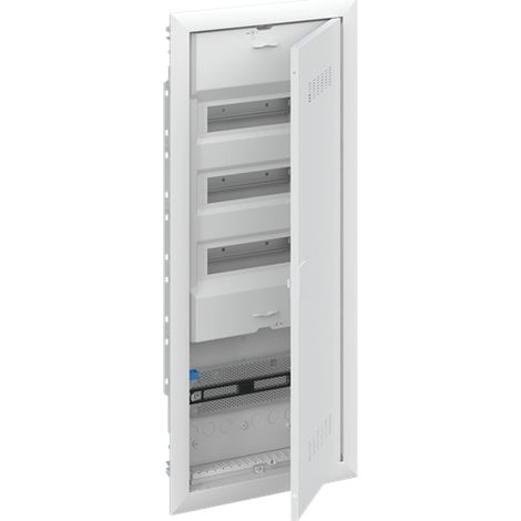 Tableau de distri. combiné encastré avec dormant et porte ventilée (3rangées) 2CPX031399R9999 ABB D731399