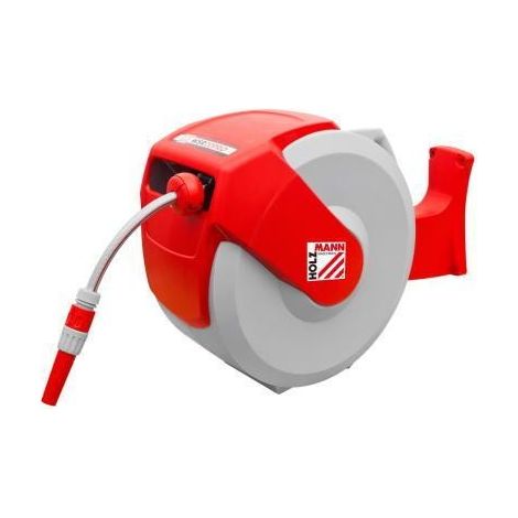 Avvolgitubo automatico tubo acqua 20m fissaggio a parete Holzmann wsr20pro