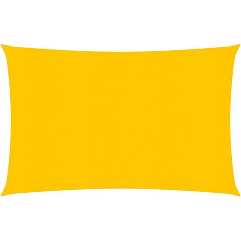 Vela de sombra 160 g/m² 3 x 4 m HDPE amarillo 020009126 (1/5)