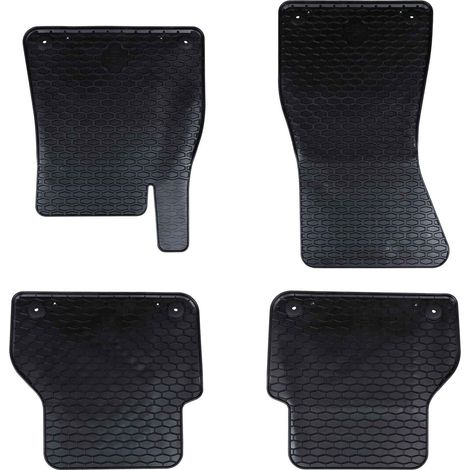 Car Mat 4 pcs Black suitable for Audi A6 / A7 2018-2025 4D Aft. vidaXL