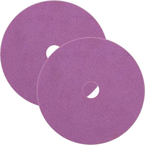 Lot de 2 Disques de Meulage en Corindon 100 mm × 10 mm × 3,2 mm Haute Performance pour Métal et Bois (1/5)