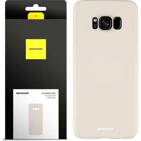 Custodia in silicone Spacecase per Galaxy S8 Bone (1/5)