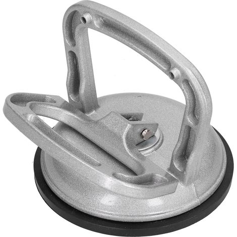Ventouse pour carrelage en céramique, outil de levage et d'extraction de verre manuel à griffe unique en alliage d'aluminium
