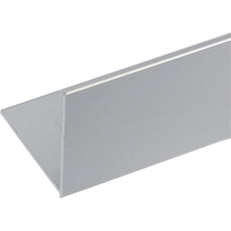 PROFILO PER FAI DA TE ANGOLARE mm 20 x 20 x 1 - mt 2 col.argento- 15 pezzi  - UNIKO