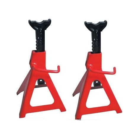 6 TON AXLE STAND 6T TONNE RATCHET ACTION FIXED STANDS PAIR WARRANTY AU160