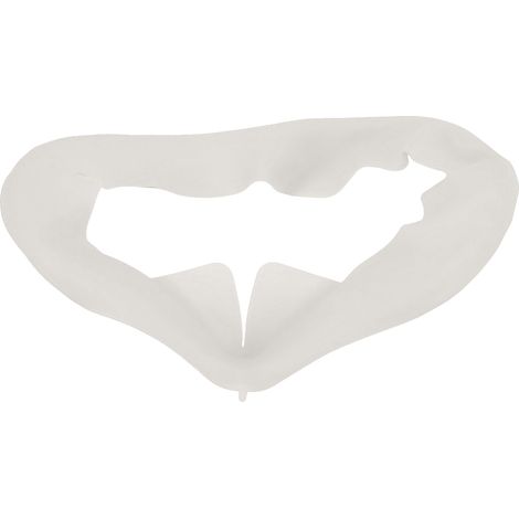 Coussin facial en silicone pour Oculus Quest 2, anti-transpiration et lavable, cache-nez gris confortable (1/5)