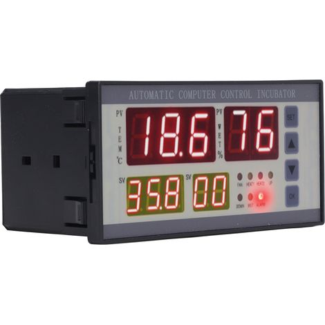 Contrôleur d'incubateur avec retournement automatique des œufs, contrôle de la température et de l'humidité, AC160V-240V (1/5)