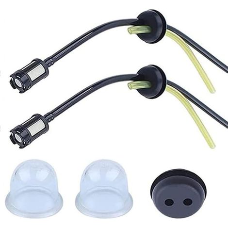 5 Piece Fuel Hose Kit, Petrol Hose Trimmer Spare Parts Petrol Filter for Lawnmowers, Blowers, Chainsawers, Trimmer Hedge Trimmers (1/5)