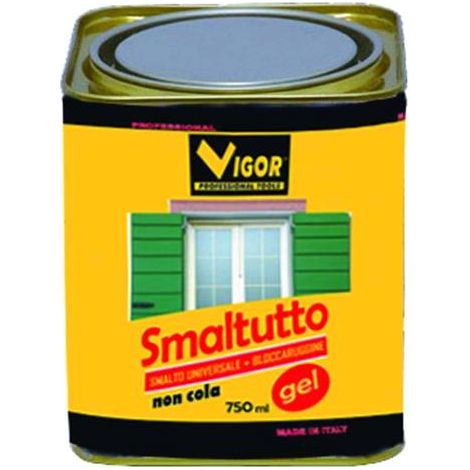 Smalto Antiruggine Smaltutto 6005 Verde Scuro Ml. 750 conf. 6Pz