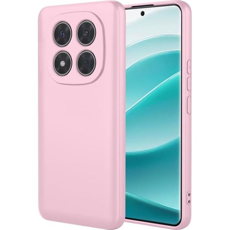 Funda para Xiaomi Redmi Note 15 Pro 5G, silicona ligera, rosa. (1/5)
