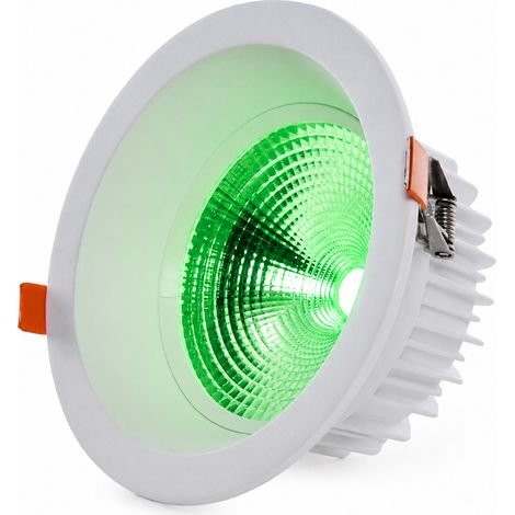 LED-Rundstrahler, 18 W, 2520 lm, blendfrei, UGR19, 40.000 h Lebensdauer, grünes Licht (1/5)