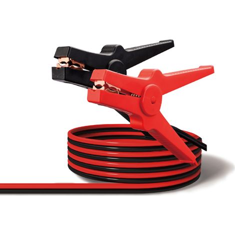 Ferrestock FSKCAB001 Cable de 3.5m de longitud y 25mm2 de sección. Compatible con todo tipo de baterías y modelos de coche.