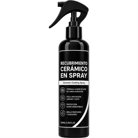 Spray de revêtement céramique pour le nettoyage, l'élimination des taches, la rénovation, le polissage, l'éclat et l'entretien quotidien de votre voiture (100 ml) (1/5)